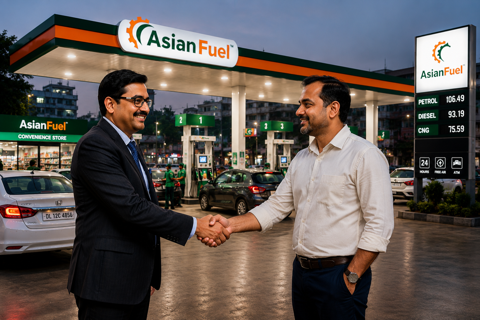 AsianFuel dealer partnership